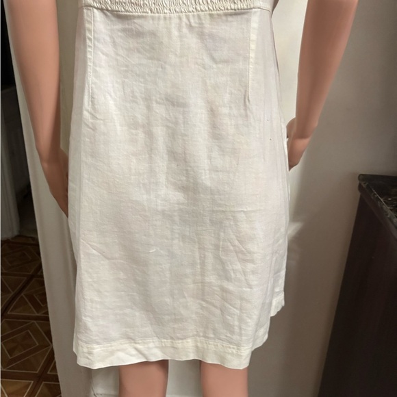 MADEWELL Women’s Linen-Cotton Puff-Sleeve Mini Dress - Picture 11 of 16